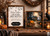 Sleepy Hollow Dead And Breakfast Framed Wood Sign Set