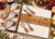 Marble Acacia Charcuterie Serving Board: Home Sweet Home