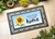 Interchangeable Doormat Insert: Sunflower Welcome Interchangeable Doormat Insert: Sunflower Welcome