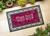 Interchangeable Doormat Insert: Come Back With Wine Interchangeable Doormat Insert: Come Back With Wine