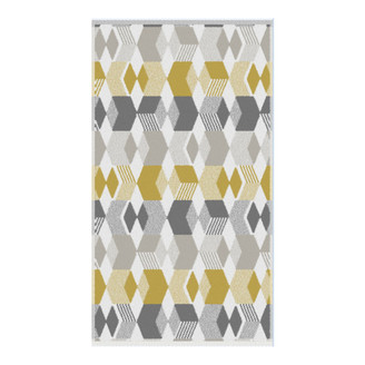 Hexagon Geometric Abstract Soft Absorbent 550GSM Towels Range