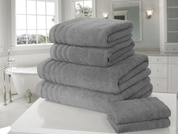 SO SOFT Zero Twist Ribbed Absorbent Soft 100% Cotton 500GSM Towels
