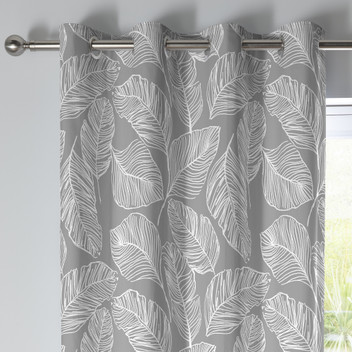 Matteo Zen Palm Leaf Spruce Botanical Bedding Curtains Matching Range