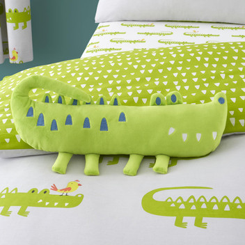 Crocodile Smiles Animal Reversible Kids Bedding Curtains Matching Range