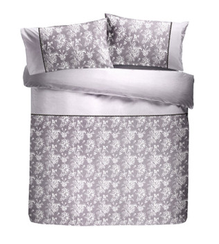 JASMINE Floral Weave Elegant Bedding Curtains Matching Range