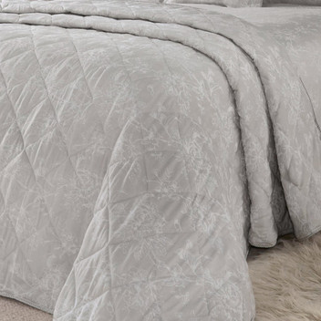 JASMINE Floral Weave Elegant Bedding Curtains Matching Range
