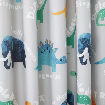Kids D Is For Dino Dinosaurs Reversible Bedding Curtains Matching Range
