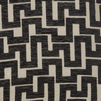 Novo Maze Geometric Textured Chenille Cushion Cover 18" x 18"