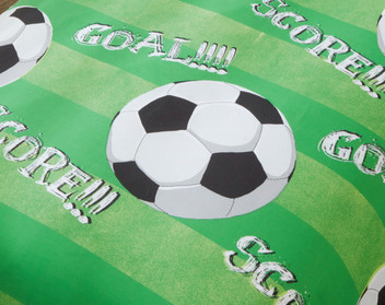Goal Football Soccer Footy Fun Kids Soft Polycotton Duvet Cover Set