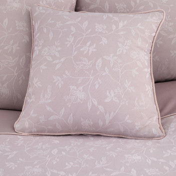 Michaela Jacquard Floral Weave Soft Bedding Curtains Matching Range