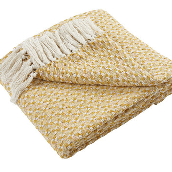 Bexley Basket Weave Recycled Cotton Textured Woven Home Room Accessories