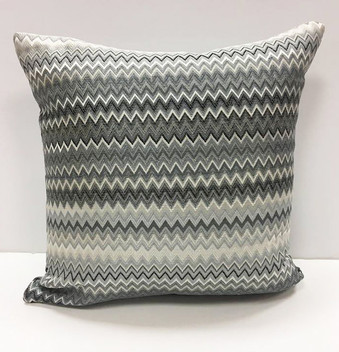 Enzo Aztec Zigzag Soft Polyester Unfilled Cushion Cover 17" x 17" 