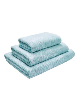 Madrid Jacquard Geometric Cotton 500GSM Bath Towel