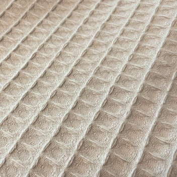 Hotel Waffle Weave Knit Cushion Covers Pair 50cm x 50cm