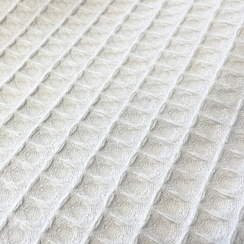 Hotel Waffle Weave Knit Cushion Covers Pair 65cm x 65cm