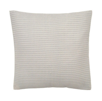 Hotel Waffle Weave Knit Cushion Covers Pair 65cm x 65cm