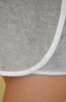 Towel Wraparound 100% Cotton Velcro Fastening Bath Shower Wrap L/XL