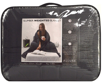 2.5 Tog Slumber Weighted Blanket for Sleep, Stress and Anxiety 4kg / 8.8lbs 122cm x 185cm