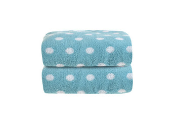 Polka Dot Spot Soft Cotton 500GSM Hand Towel