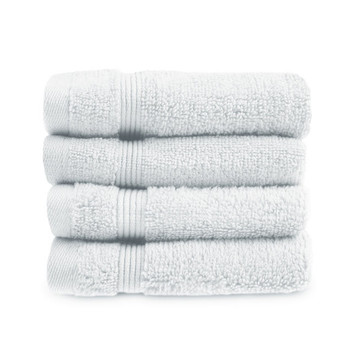 Zero Twist Egyptian Cotton 500GSM Face Cloth Pack of 4