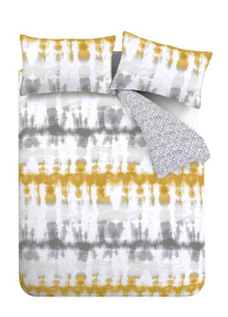 Pineapple Elephant Hermosa Tie Dye 100% Cotton Duvet Cover Set