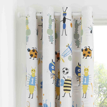 Catherine Lansfield Kids Bug Tastic Bedding Curtains Matching Range