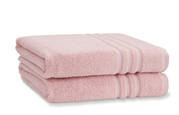 Catherine Lansfield Zero Twist 500GSM Soft Absorbent Cotton Towels Range Pink