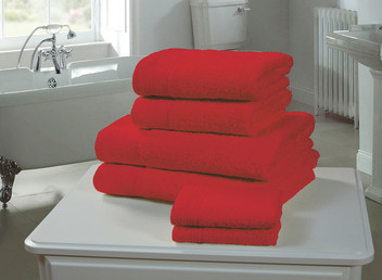 CHATSWORTH Striped Band 600GSM Absorbent Soft 100% Cotton Towels