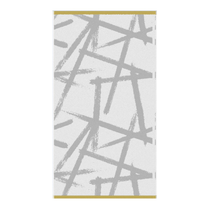 Leda Abstract Lines Soft Absorbent 550GSM 100% Cotton Towels Range