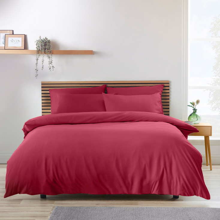 Catherine Lansfield Hot Pink So Soft Easy Iron Duvet Cover Set Bedding Range