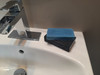 Travel Box with Soap Saver: Black