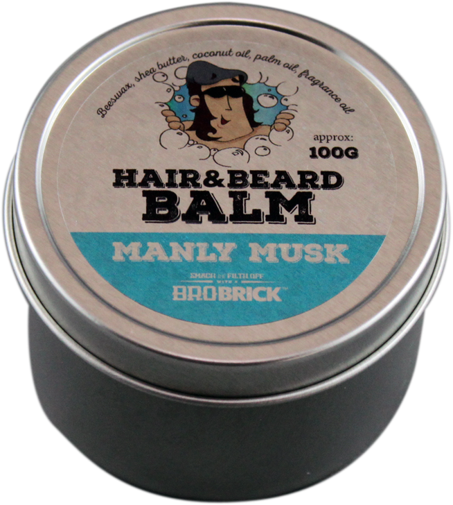 Hair/Beard Balm: Manly Musk