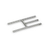 American Fireglass H Burner:SS-H-24