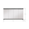 Dimplex Firebox Accesories:BFDOOR33BLKSM