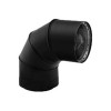 METAL FAB BLACK STOVE PIPE - DW:6DWB90