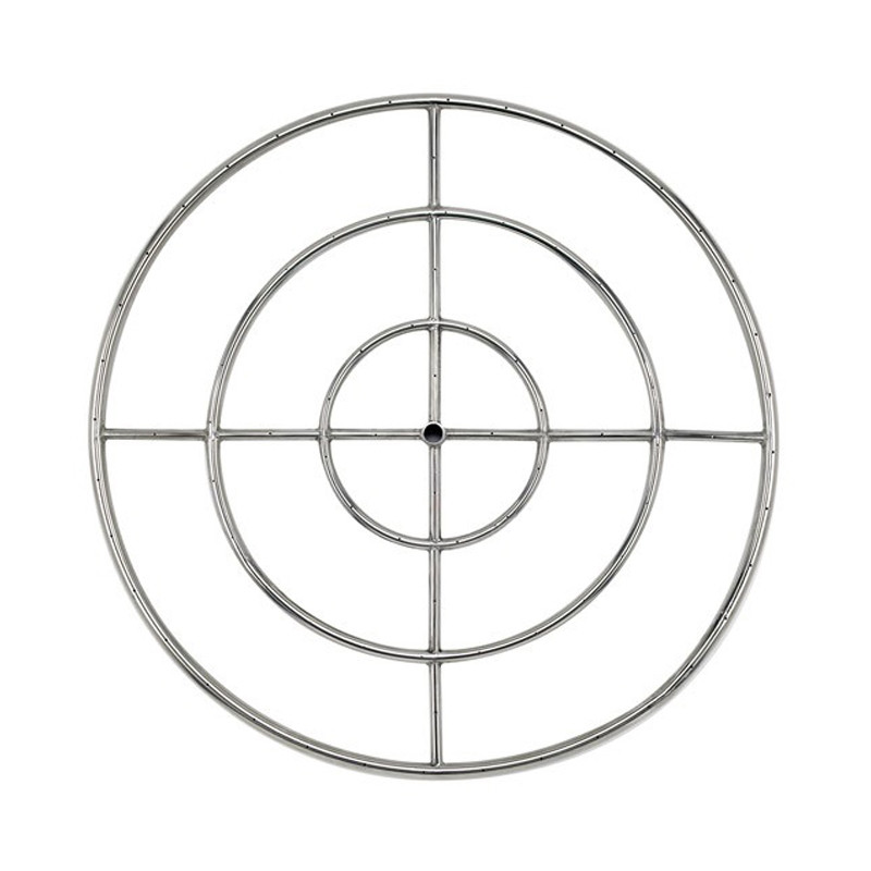 American Fireglass Ring Burner:SS-FR-6