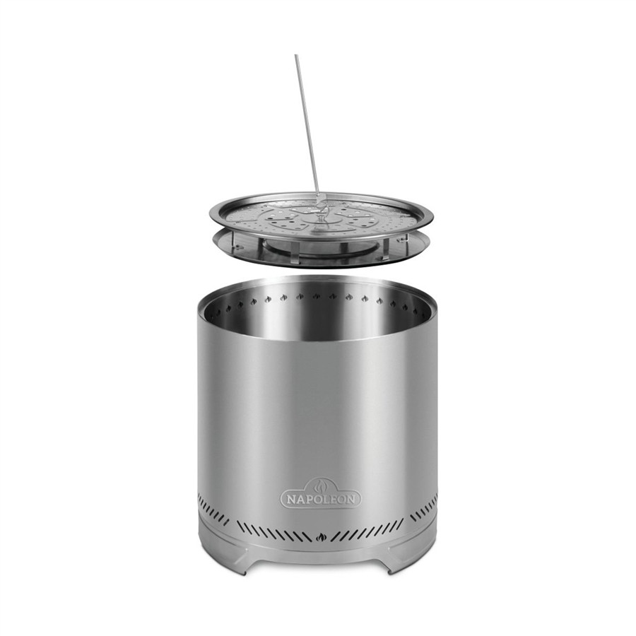 Napoleon Wood Fire Pits Timberw:NWFPMTI-SS