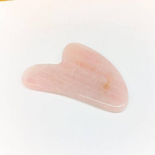 Rose Quartz Gua Sha Massage Tool Rose Quartz Gua Sha Massage Tool