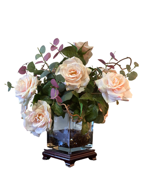 Westminster Champagne Roses Real Touch, Eucalyptus