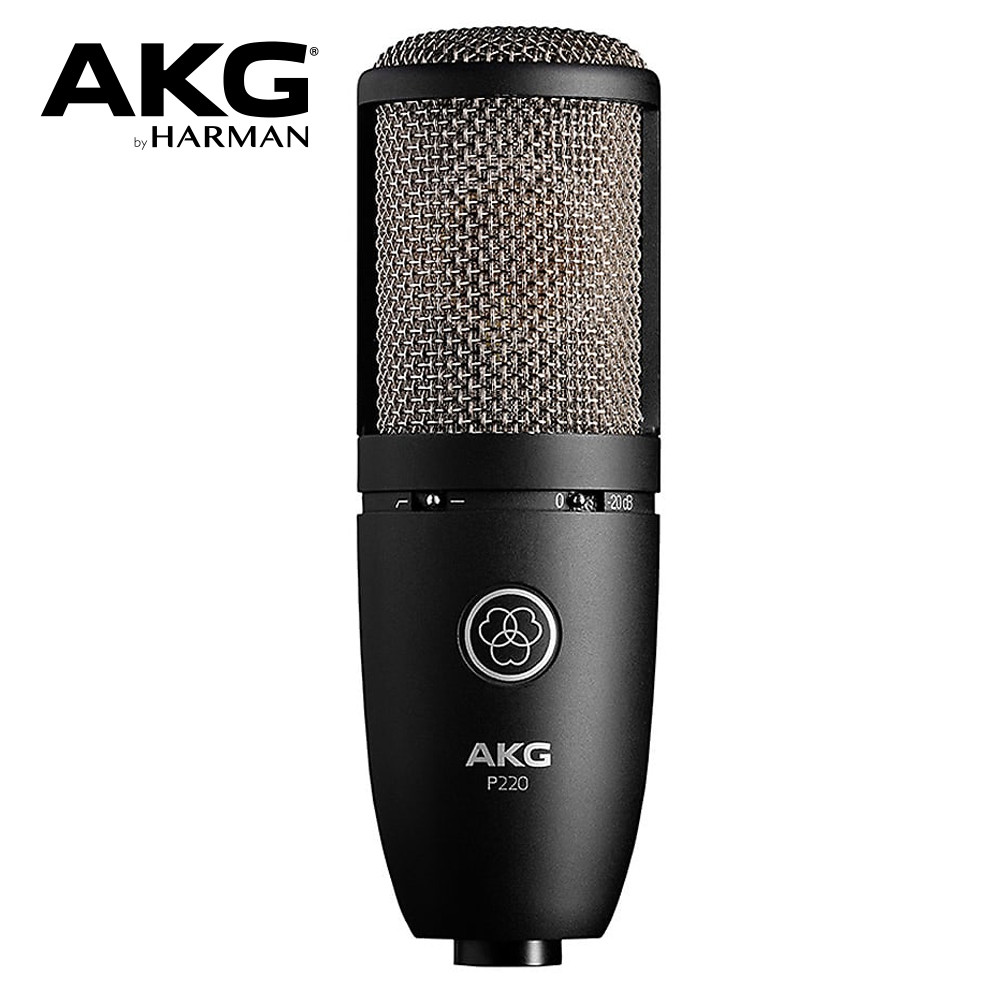 AKG P220 ショックマウント付き ケースなし 外箱なし AKG P220 Large-Diaphragm Condenser Microphone w/ Hard Case and