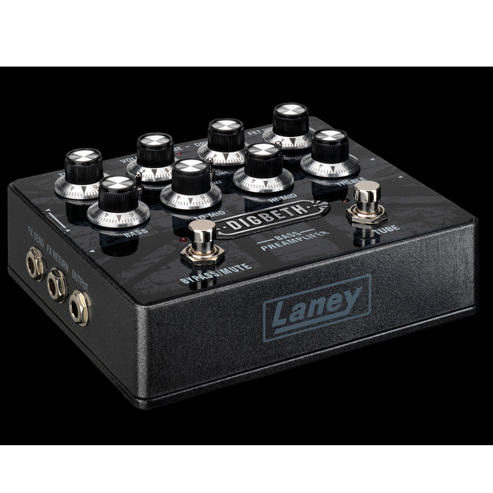 Laney DIGBETH Series Bass Guitar PreAmplifier Pedal DBPRE Alchemy
