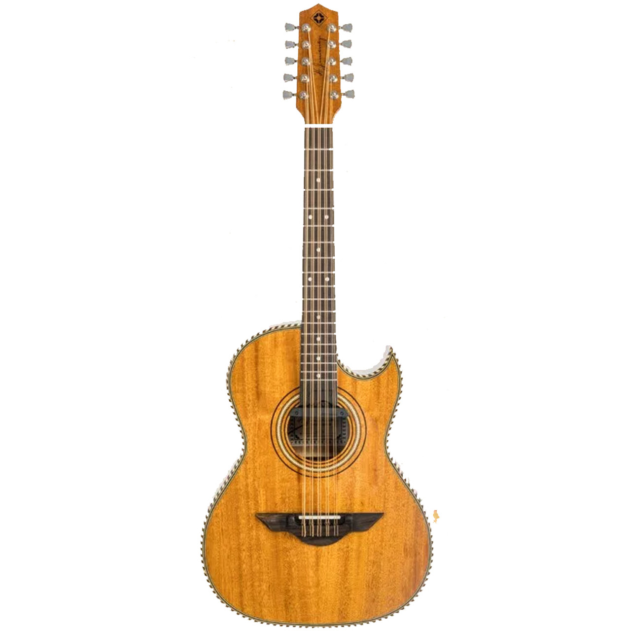 H. Jimenez El Estandar LBQ1ENM 10 String Bajo Quinto Acoustic Electric