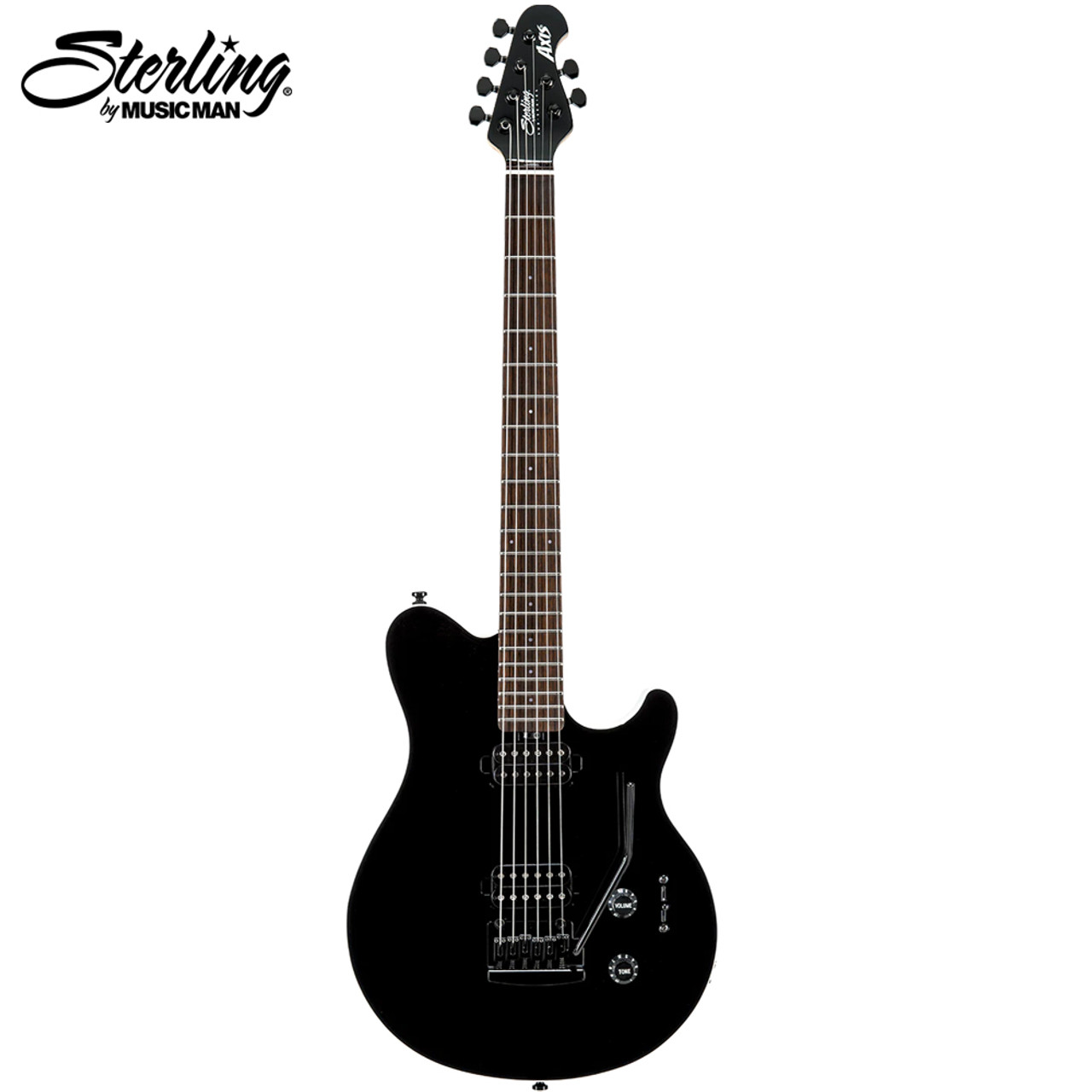 Sterling By Music Man SUB Series Axis Electric Guitar Black AX3S-BK-R1