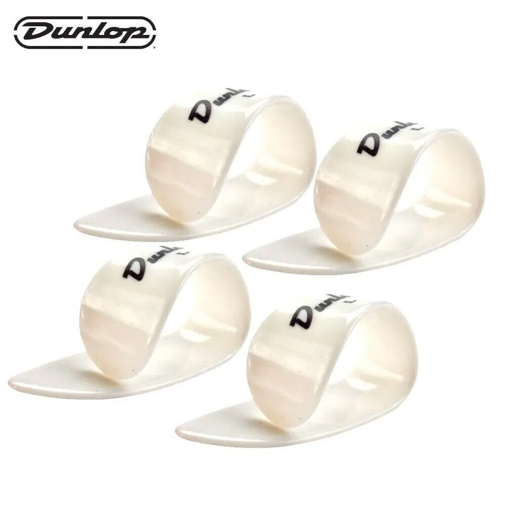 Dunlop 9004P White Extra Large Thumbpicks (Pack of 4) | Bax Music Dunlop 9004P White Extra Large Thumbpicks (Pack of 4) | Bax Music