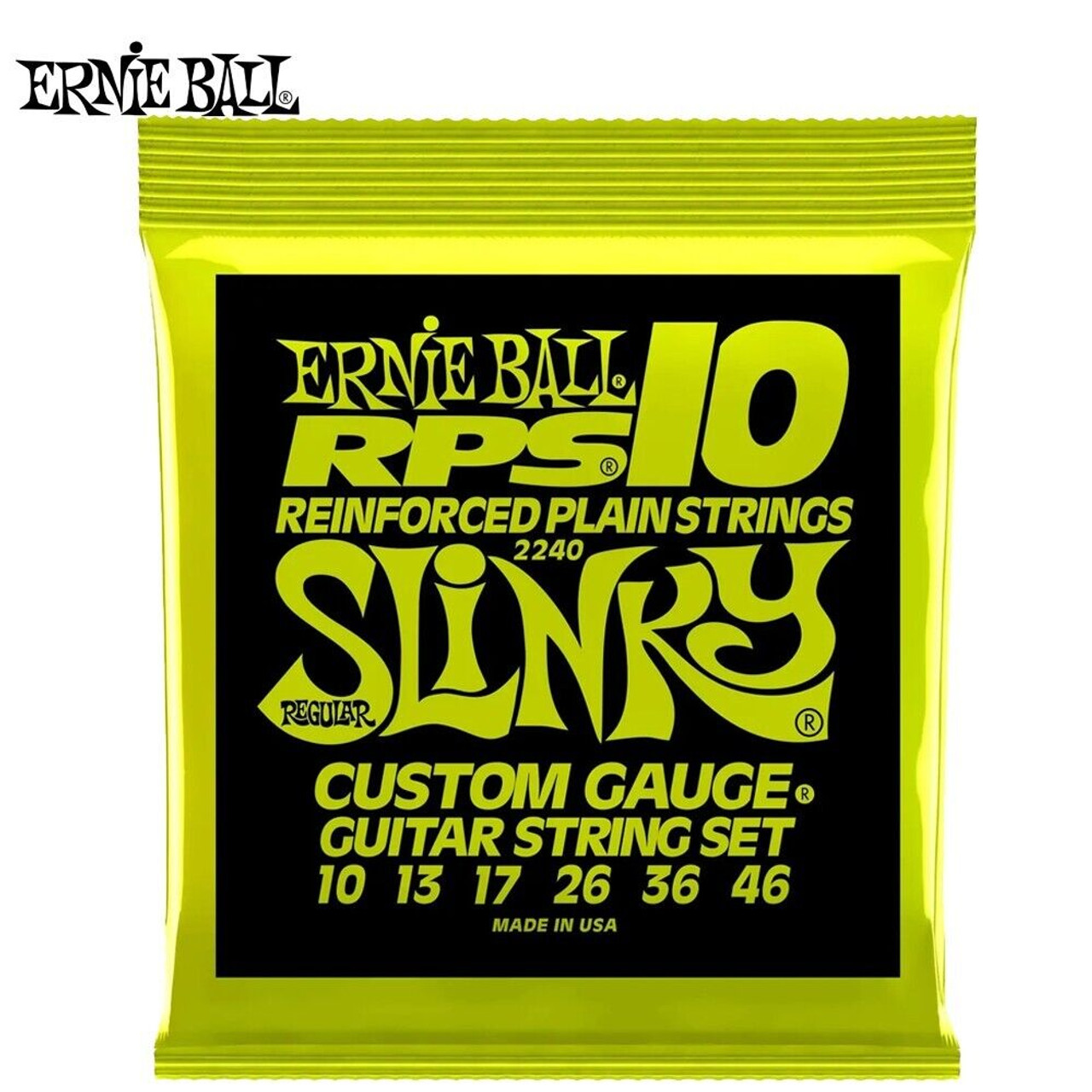 3-Pack Ernie Ball 2221 Regular Slinky Nickel Wound Electric Guitar Strings ( 10-46)