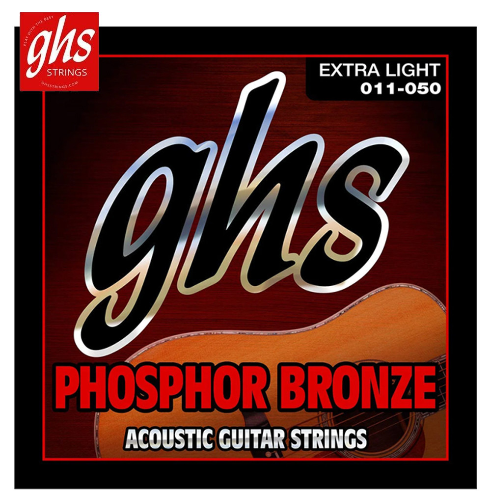 ELIXIR - 16002 - Cordes De Guitare Acoustique Nanoweb Phosphor Bronze Extra Light 10 47 16002