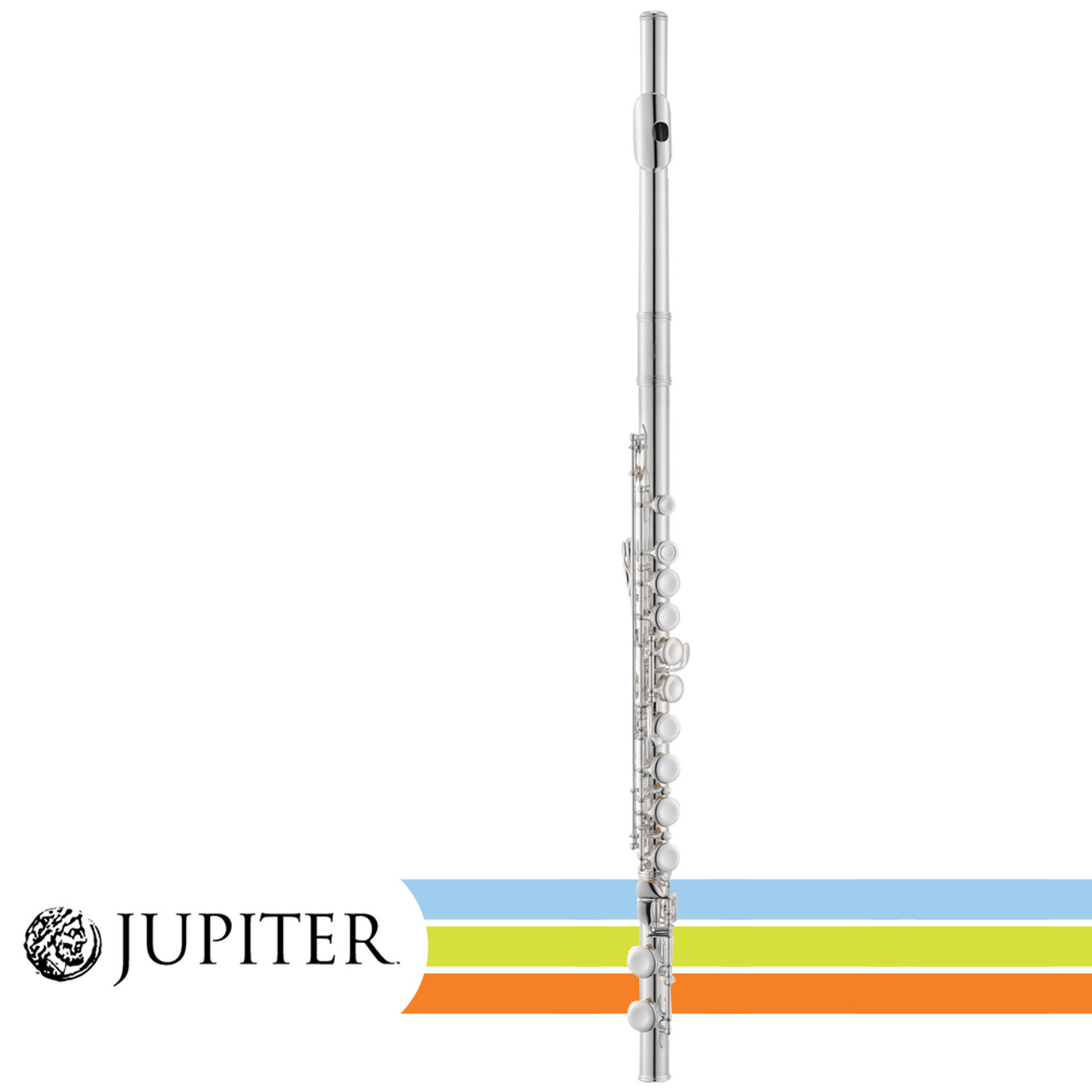 Jupiter JFL710A Silver Key of C Student Flute With Case Alchemy Musical  Supply