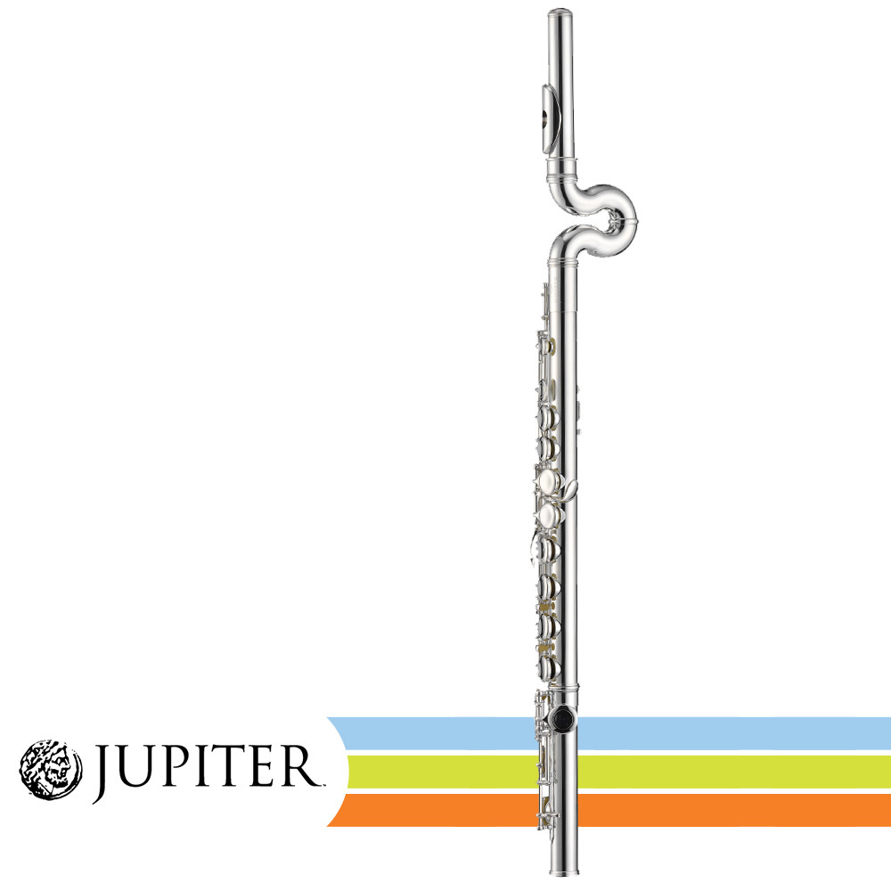 Jupiter JFL700WE Plateau Model Silver Plated Key of C Flute With