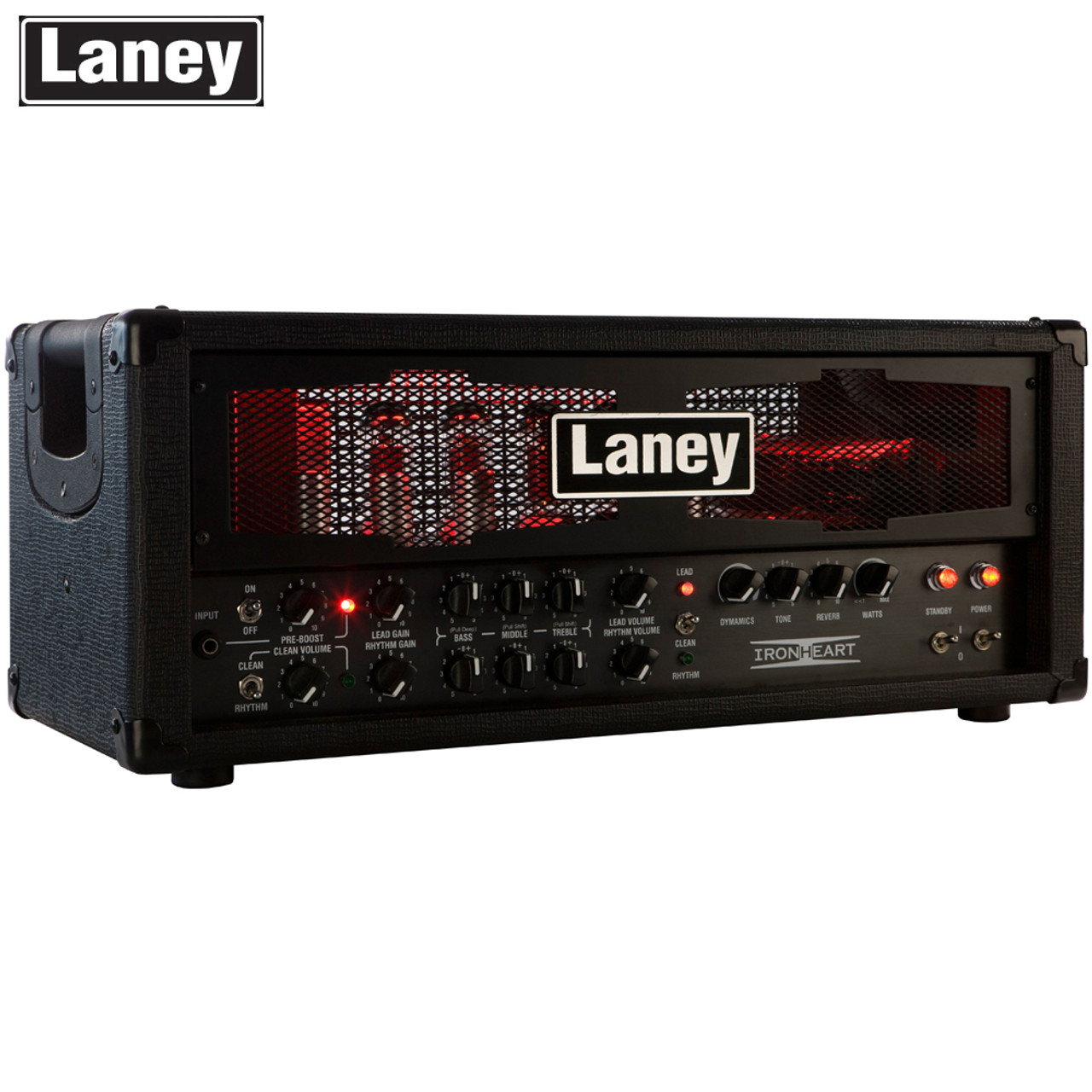 Laney IRT60H IRONHEART 60-Watt 3-Channel Hi Gain Tube Guitar Amp Head  Amplifier