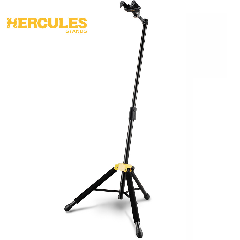Hercules GS415B Plus Single Guitar Adjustable Stands with Folding